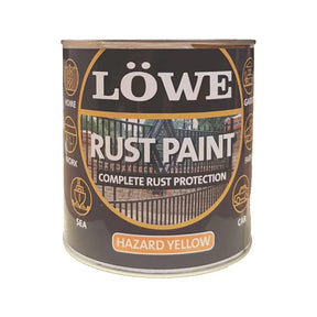 Lowe Rust Paint Hazard Yellow