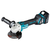 Makita DGA463RTJ 18V Angle Grinder 4 1/2" Brushless With 2x5ah Battery