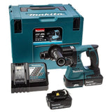 Makita DHR242RTJ 18V SDS+ Brushless Rotary Hammer Drill (2x5Ah)
