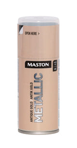 Maston Metallic Gloss Spray Paint Antique Gold