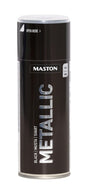 Maston Metallic Gloss Spray Paint Black 400ml