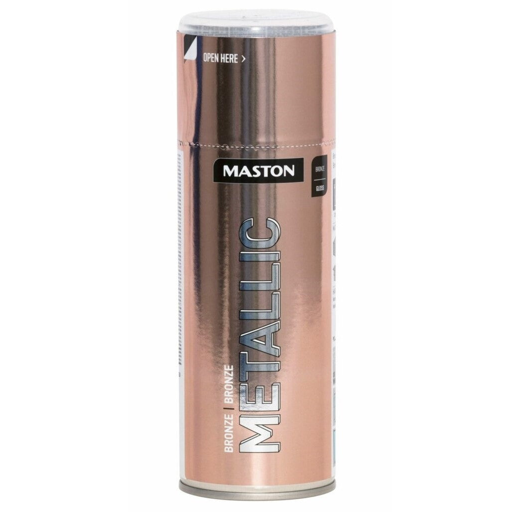 Maston Metallic Gloss Spray Paint Bronze 400ml