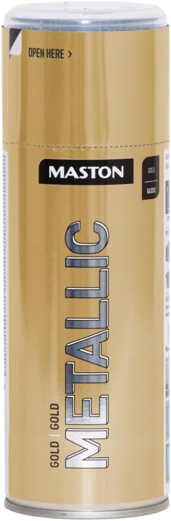 Maston Metallic Gloss Spray Paint Gold