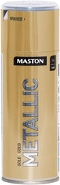 Maston Metallic Gloss Spray Paint Gold