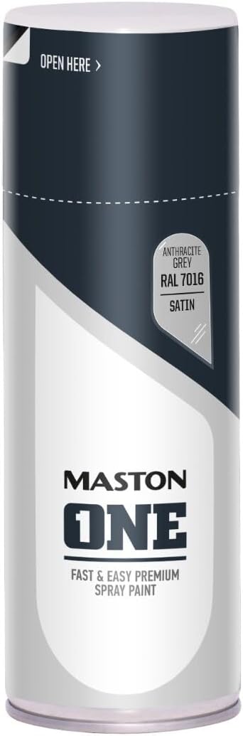 Maston ONE Silk Matt Spray Paint Anthracite Grey - 400ml