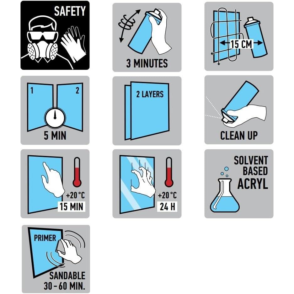 Maston ONE Silk Matt Spray Paint Anthracite Grey - 400ml