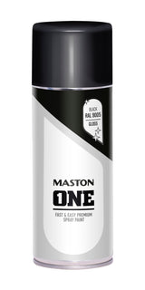 Maston ONE Spray Paint Gloss | Black - 400ml