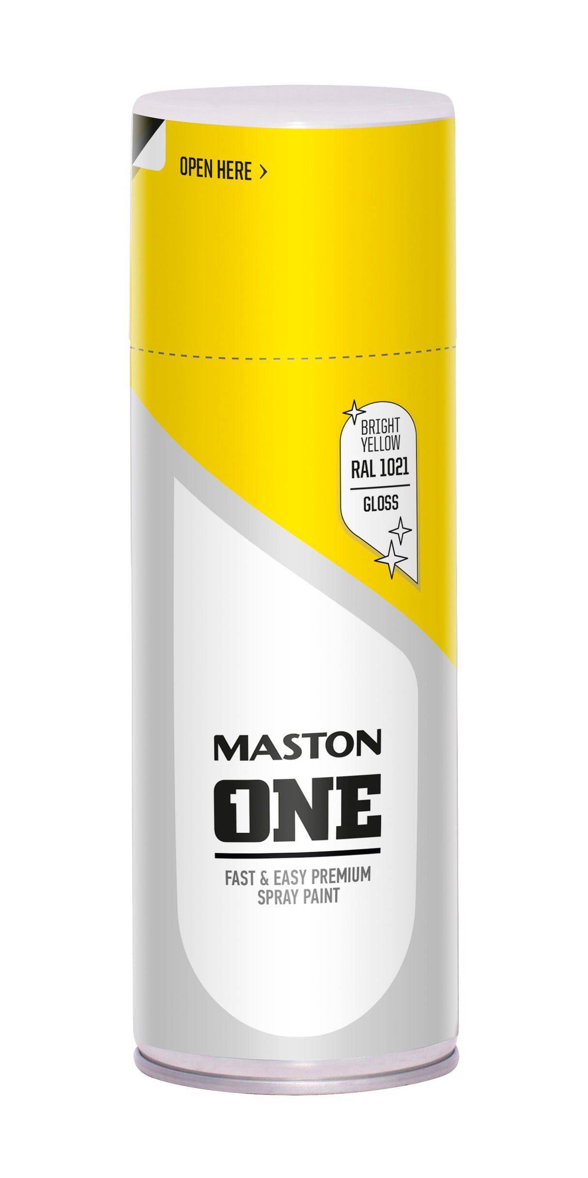 Maston ONE Spray Paint Gloss Bright Yellow