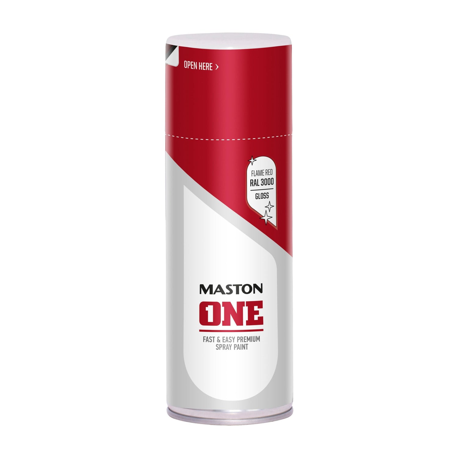 Maston ONE Spray Paint Gloss Flame Red 400ml