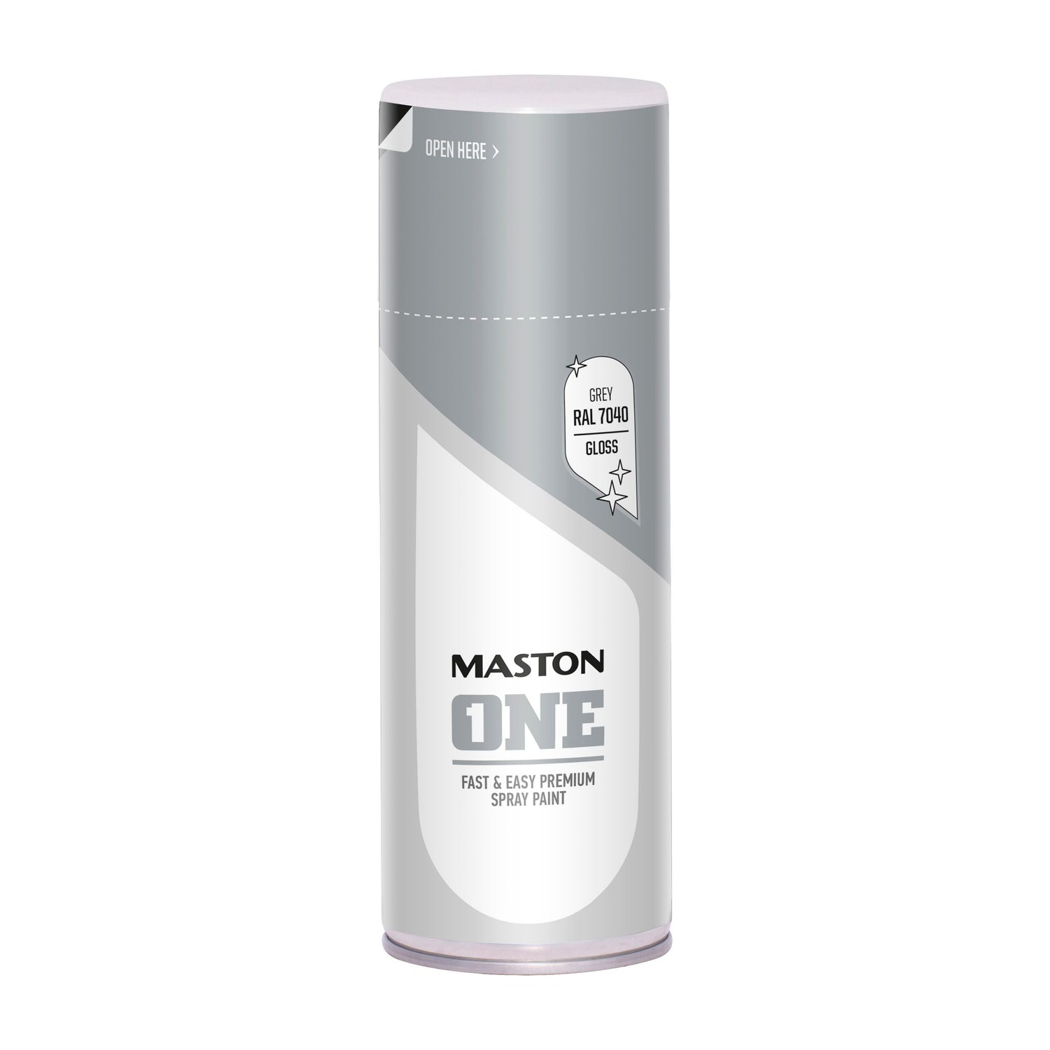 Maston ONE Spray Paint Gloss Grey 400ml