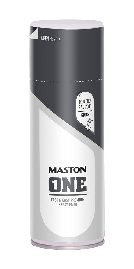 Maston ONE Spray Paint Gloss Iron Grey