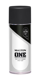 Maston ONE Spray Paint Matt Black 
400ml
