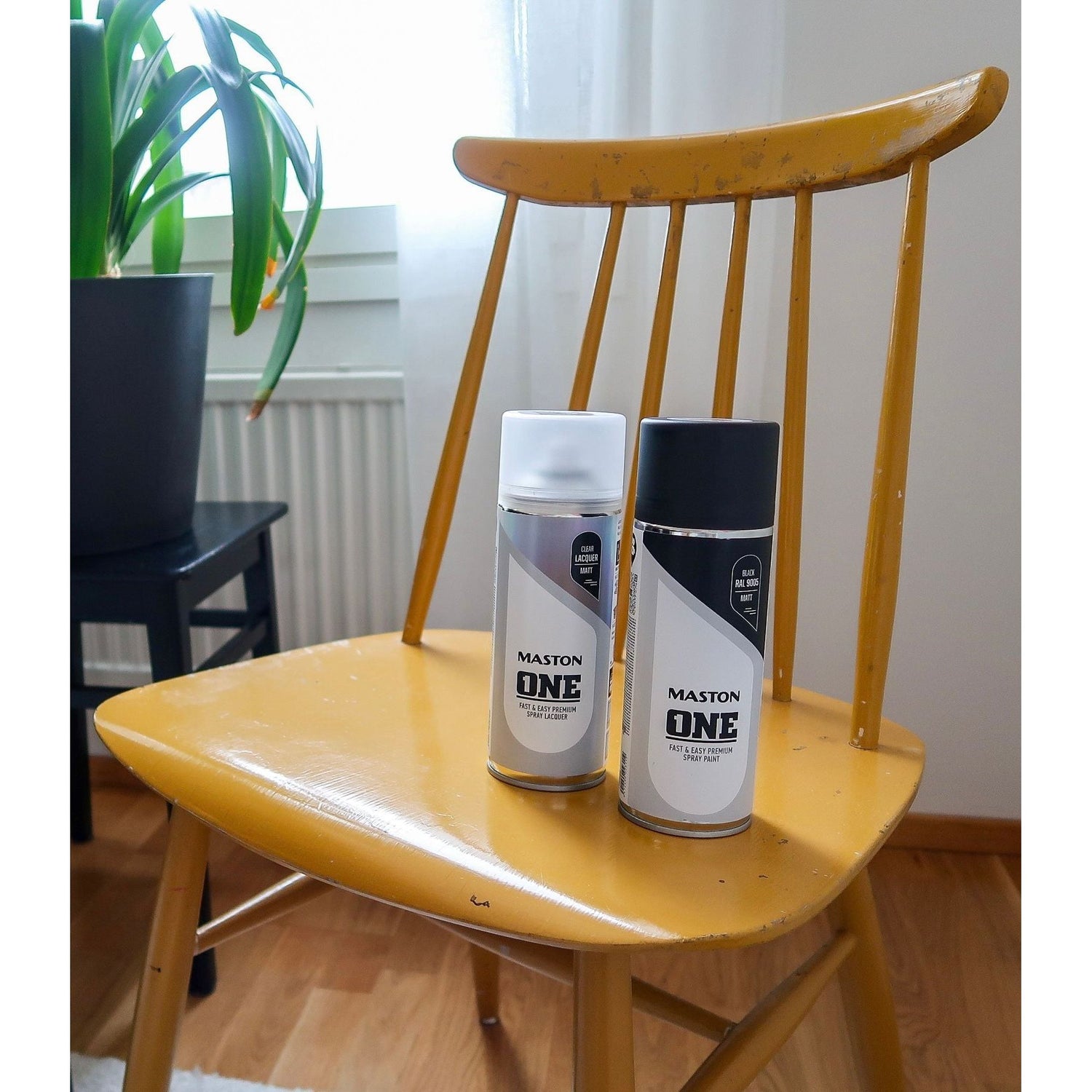 Maston ONE Spray Paint Matt Black 
400ml