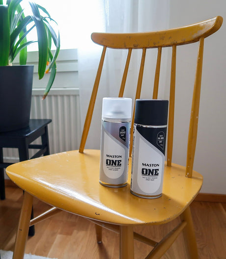 Maston ONE Spray Paint Matt Black 
400ml