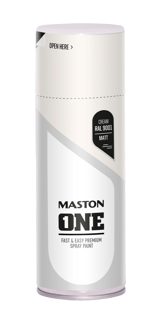 Maston ONE Spray Paint Matt Cream 400ml