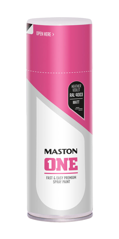 Maston ONE Spray Paint Matt Heather Violet 400ml