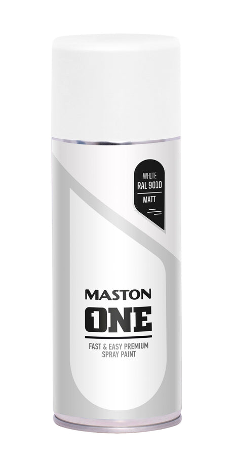 Maston ONE Spray Paint Matt White 
