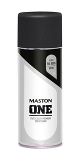 Maston ONE Spray Paint Satin Black 400ml
