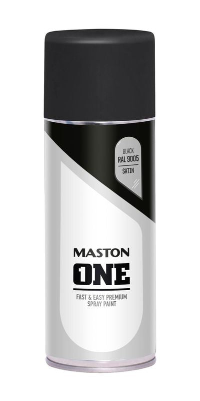 Maston ONE Spray Paint Satin Black 400ml