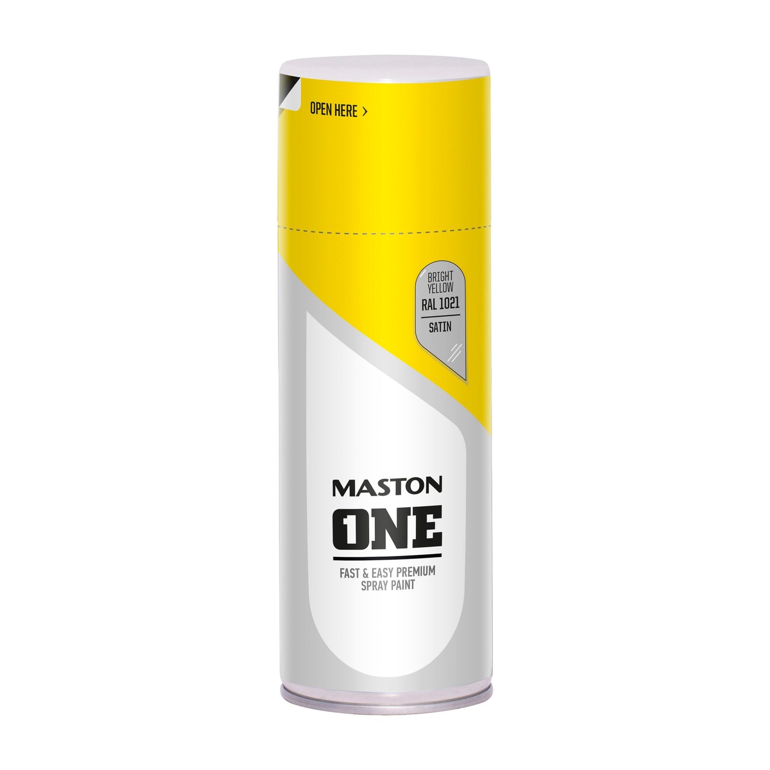 Maston ONE Spray Paint Satin Bright Yellow 400ml