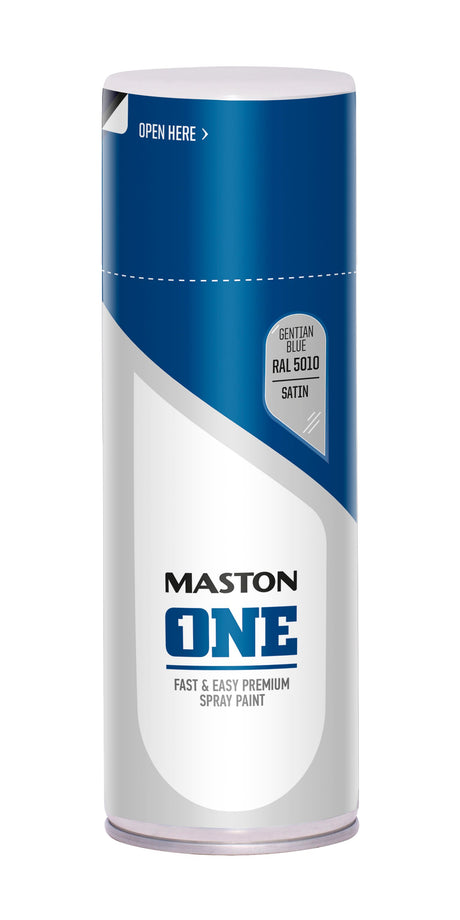 Maston ONE Spray Paint Satin Gentian Blue 400ml