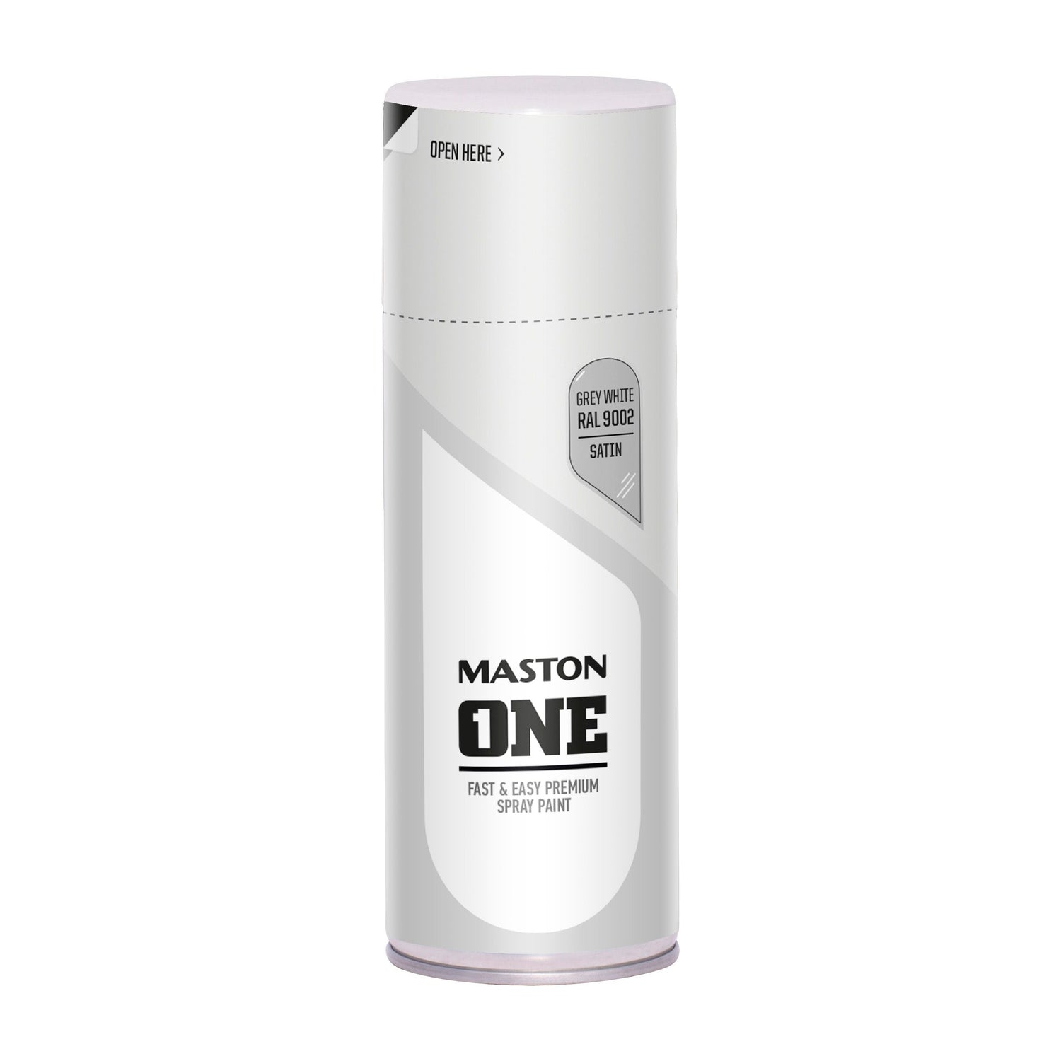 Maston ONE Spray Paint Satin Grey White 400ml