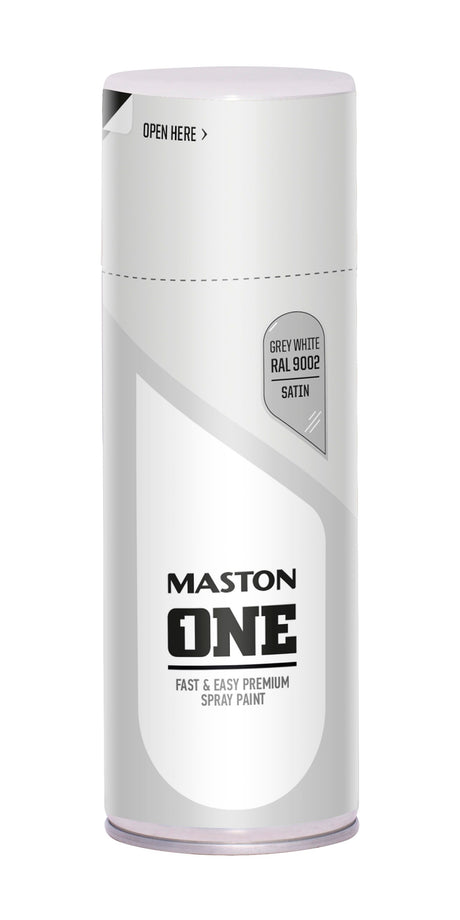 Maston ONE Spray Paint Satin Grey White 400ml