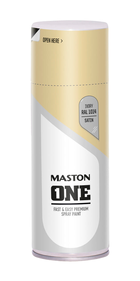 Maston One Satin Ivory Spray Paint