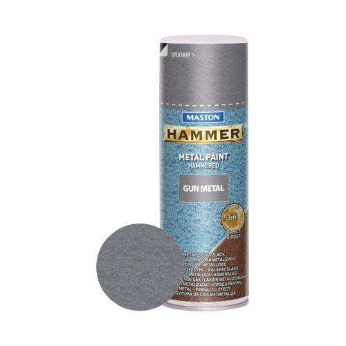 Maston Spray Paint Hammer Hammered Gun Metal Grey