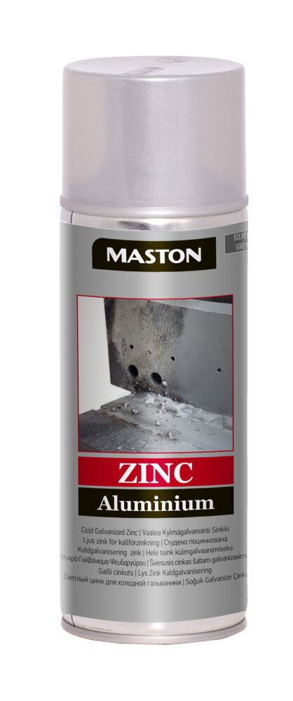 Maston Spray Paint Heat Zinc Spray Paint Aluminium 400ml