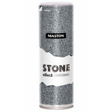 Maston Spray Paint Stone Effect Black 400ml