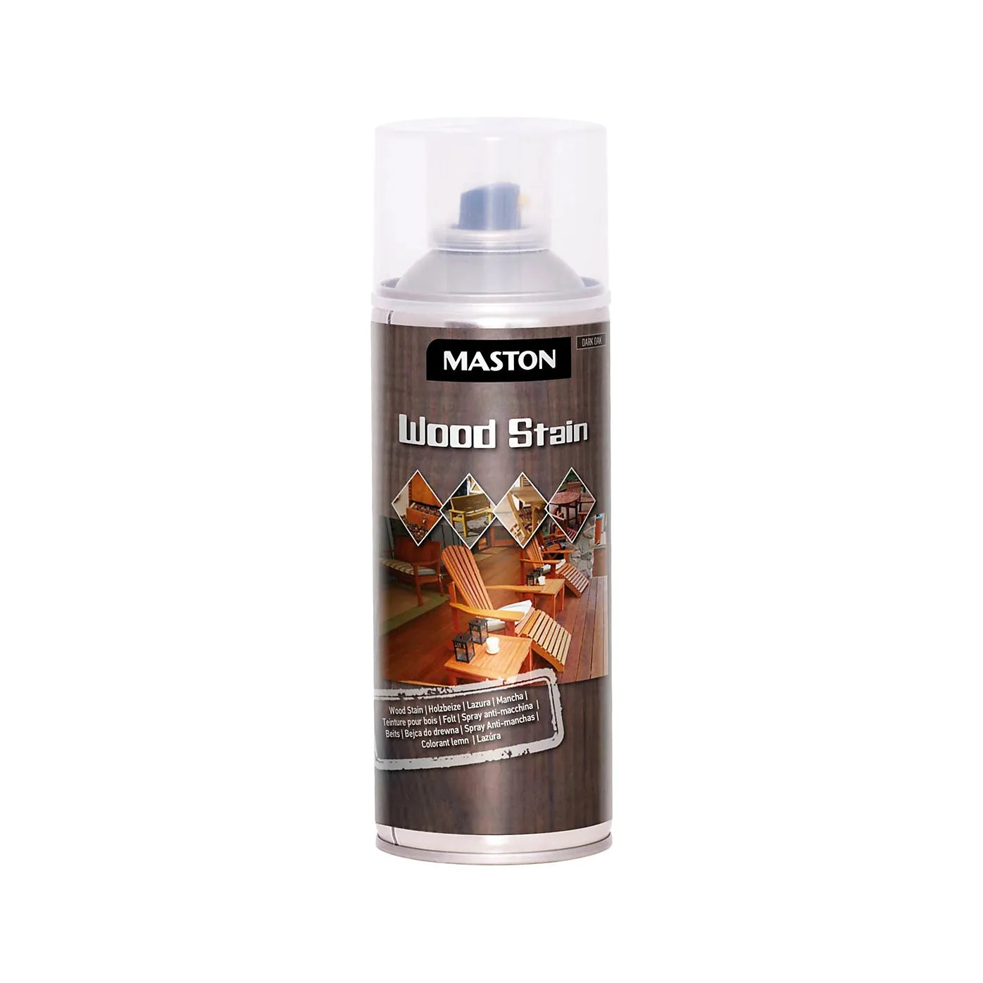 Maston Spray Wood Stain Dark Oak 400ml