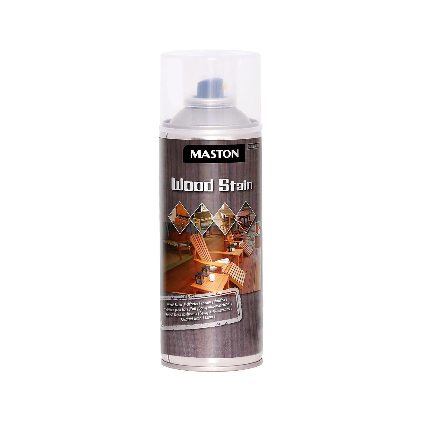 Maston Spray Wood Stain Dark Walnut 400ml