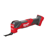 Red and black Milwaukee tool on a white background