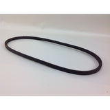 A black rubber or vinyl loop belt, commonly used as a drive belt for power tools, shown on a plain white background. Mitsubishi Vee Belt - HD Lawnmower