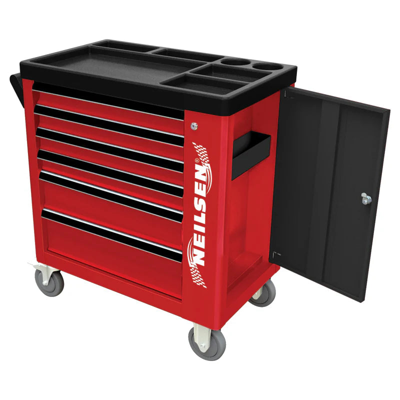 Neilsen 6 Drawer Roller Tool Cabinet With Tool Set | 155-piece