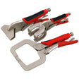 Neilsen CT1460 Welding Clamp Set | 3 piece 