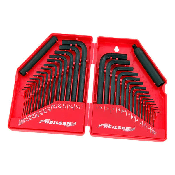 Neilsen CT1560 SAE Hex Key Set | 30 piece 
