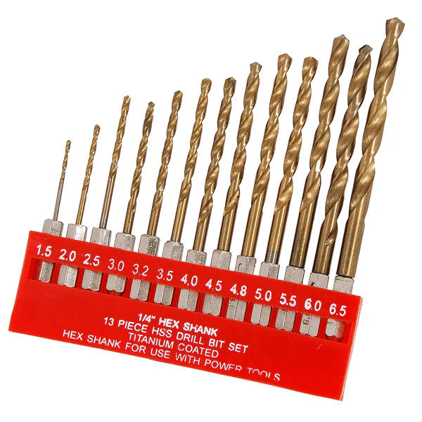 Neilsen CT2341 HSS Drill Set | 13 piece 