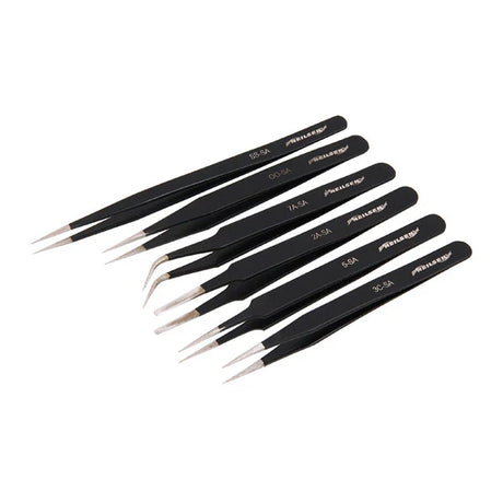 Neilsen CT4303 Tweezer Set | 6 pc