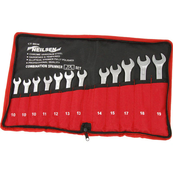 Neilsen Combination Spanner Set | 12 Piece