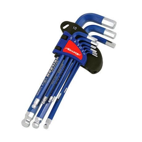 Neilsen Long Hex Key Set mm Ball End 9pc