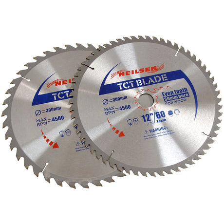 Neilsen Saw Blade TCT - 300mm | 2pc