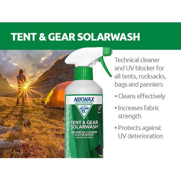 nikwax tent & gear solarwash Buy Nikwax Tent & Gear Solarwash - 500ml at Ted Johnsons
