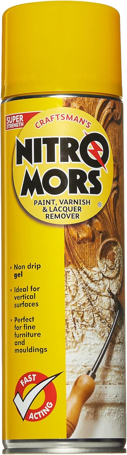 Nitromors Craftsmans Paint Varnish Lacquer Remover - 500ml