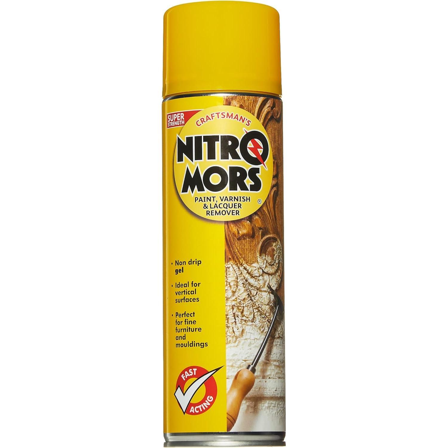 Nitromors Craftsmans Paint Varnish Lacquer Remover - 500ml