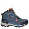 Hi-Tec Storm Waterproof Womens Hiking Shoe | Blue/Coral