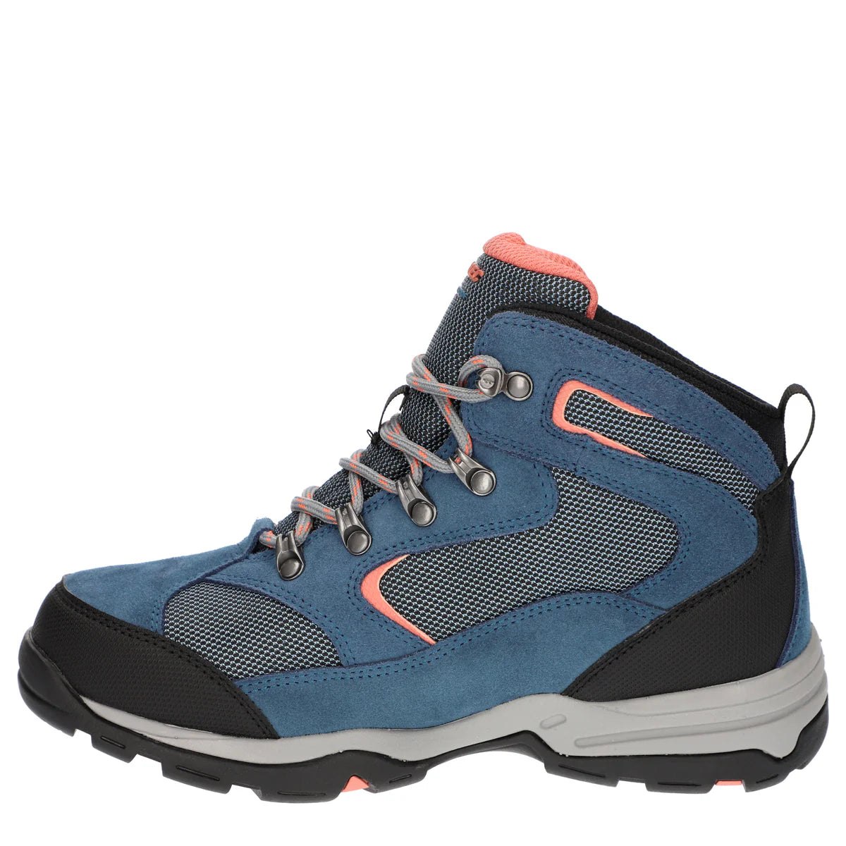 Hi-Tec Storm Waterproof Womens Hiking Shoe | Blue/Coral