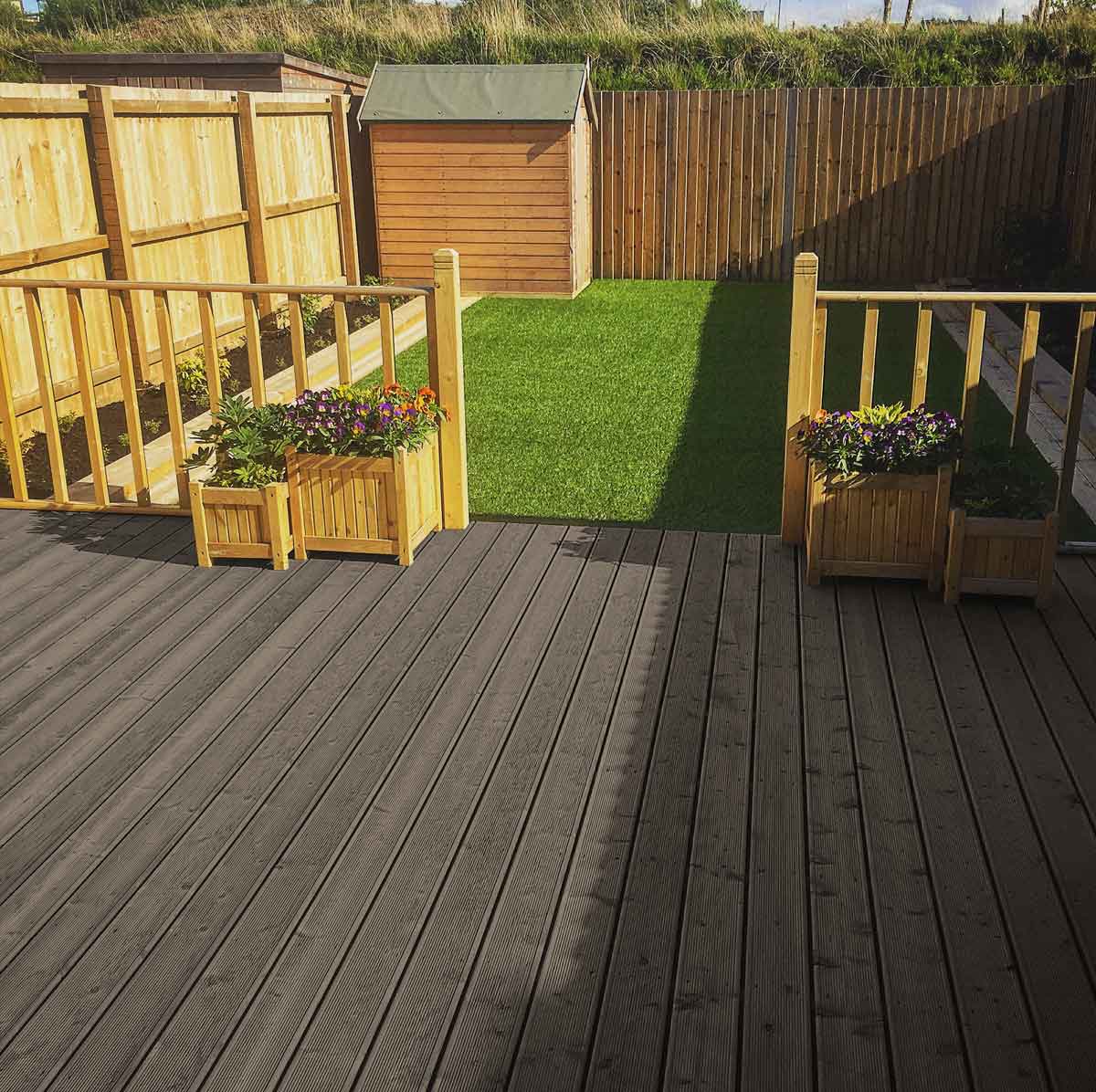 Osmo Decking-Oil Grey - 2.5 Litres