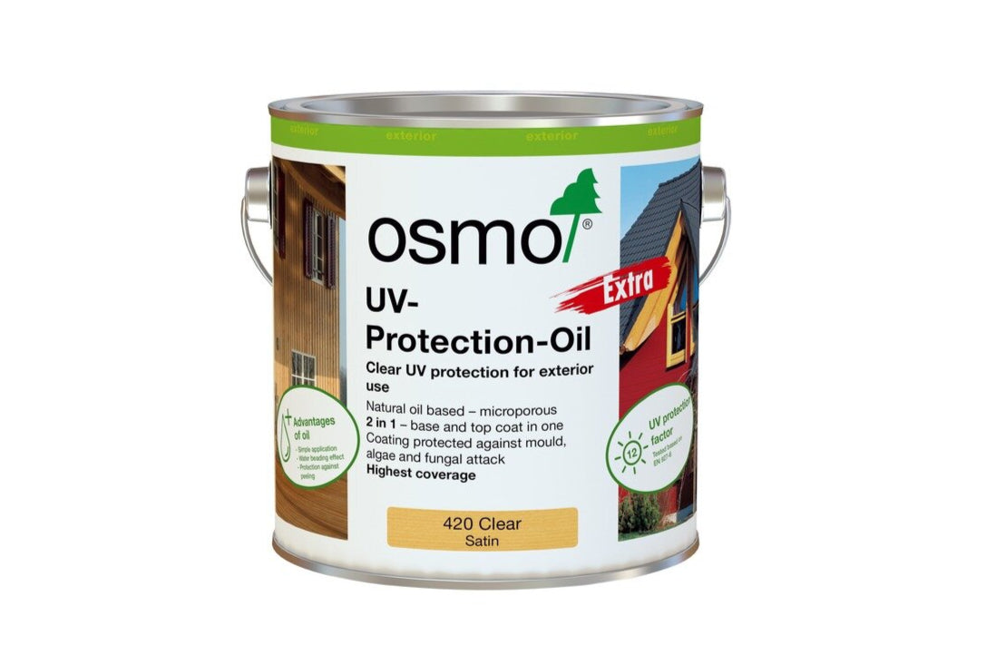 Osmo UV-Protection Oil Extra Clear Satin - 2.5 Litres